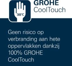 GROHE QuickFix Precision Feel Thermostatische Douchekraan - EcoJoy - CoolTouch - Incl. Koppelingen - 15 Cm - 34790000 16 GROHE QuickFix Precision Feel Thermostatische Douchekraan - EcoJoy - CoolTouch - Incl. Koppelingen - 15 Cm - 34790000 -Woonwinkel 1200x1104 6