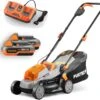 FUXTEC Grasmaaier Accu 40V (2x 20V) - Set Met Batterij (2x 2Ah) En Lader (2.4A Dubbellader) -Woonwinkel 1200x1109 1