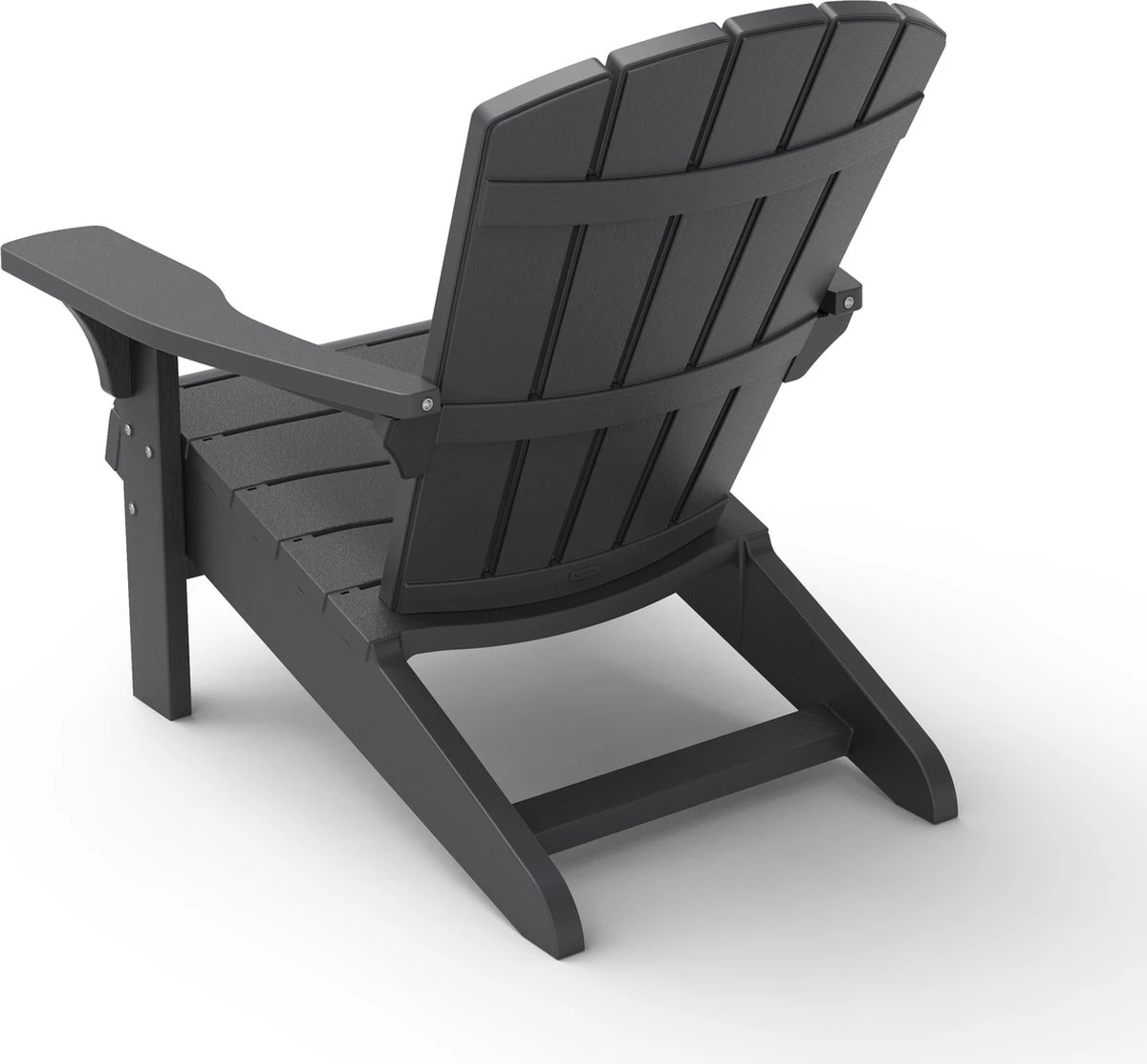 Keter Troy Adirondack Tuinstoel - 81x80x96,5cm - Grafiet 11 Keter Troy Adirondack Tuinstoel - 81x80x96,5cm - Grafiet - Afbeelding 9
