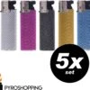 Pyroshopping Diamond Lighters – Set Van 5 Stuks – Navulbare Stormaanstekers - Windproof Gasaanstekers -Woonwinkel 1200x1114 2