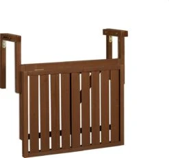 Relaxdays Balkontafel Inklapbaar - Klaptafel Balkon - Tafel Reling - Hangtafel Hout -Woonwinkel 1200x1118 2