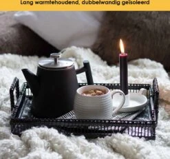 Silberthal - Theepot Met Filter - 1 L - RVS Dubbelwandig - Zwart - Cadeau 12 Silberthal - Theepot Met Filter - 1 L - RVS Dubbelwandig - Zwart - Cadeau -Woonwinkel 1200x1123 3