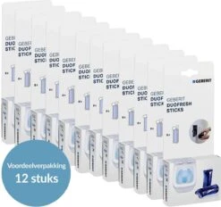 Geberit DuoFresh Sticks - 96 Stuks - Voordeelverpakking - Toilet/WC Blokjes Inbouwreservoir 19 Geberit DuoFresh Sticks - 96 Stuks - Voordeelverpakking - Toilet/WC Blokjes Inbouwreservoir -Woonwinkel 1200x1125