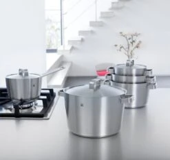 BK Conical+ Kookpannenset - 5-delig - RVS - Inductie -Woonwinkel 1200x1128 1