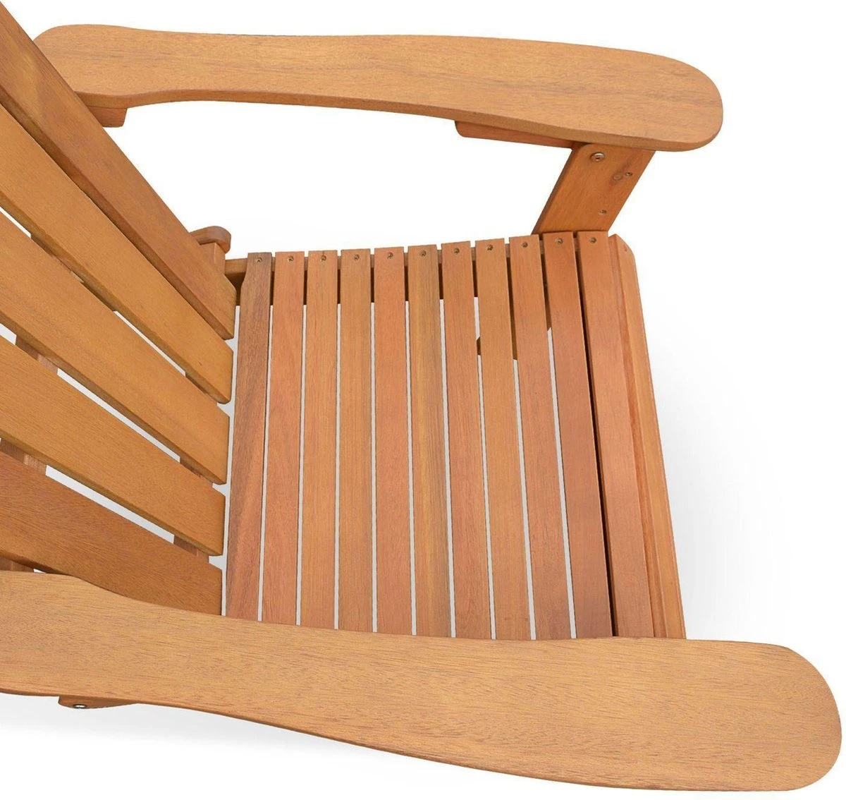 Alice's Garden Relaxstoel Adirondack Salamanca - FSC Eucalyptushout – Naturel 11 Alice's Garden Relaxstoel Adirondack Salamanca - FSC Eucalyptushout – Naturel - Afbeelding 9