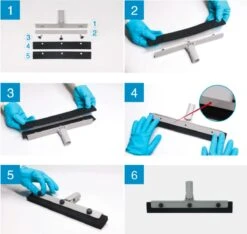 Chaton® Vloertrekker Lang Met Ophangsysteem - Afdraaibare Wisser - Douchewisser - Trekker Douche - Vloerwisser - Uitschuifbaar 70cm Tot 125cm -Woonwinkel 1200x1137 3