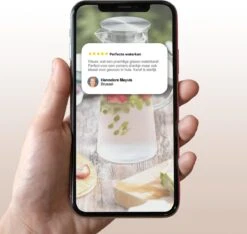 MÊZON® Schenkkan - Glazen Waterkan - Waterkaraf Voor Fruitwater - Multifunctionele Decanteer Karaf - Kan Met Deksel - 1.5L Capaciteit -Woonwinkel 1200x1139 7