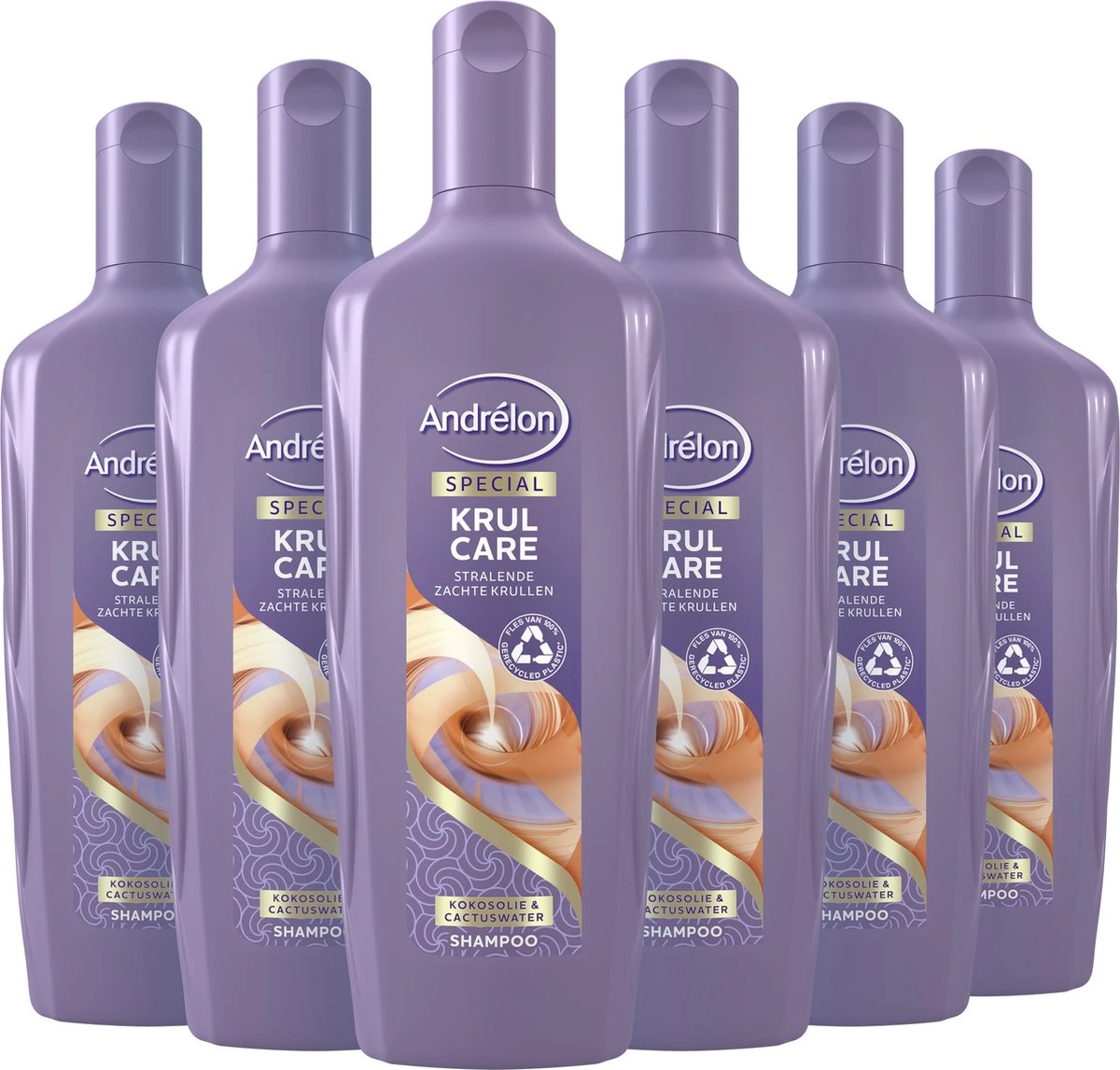 Andrélon Krul Care Shampoo - 6 X 300 Ml - Voordeelverpakking 4 Andrélon Krul Care Shampoo - 6 X 300 Ml - Voordeelverpakking - Afbeelding 2