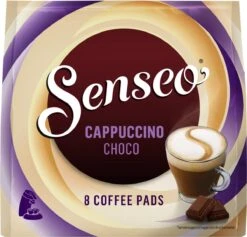 Senseo Cappuccino Choco Koffiepads - 2/9 Intensiteit - 4 X 8 Pads 18 Senseo Cappuccino Choco Koffiepads - 2/9 Intensiteit - 4 X 8 Pads -Woonwinkel 1200x1152 11