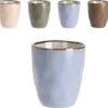 Excellent Houseware Set Van 4x Stuks Luxe Gekleurde Stoneware Bekers/koffiekopjes 280 Ml - Kopjes/koffiebekers -Woonwinkel 1200x1156 4