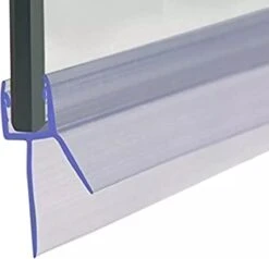 Minismus Douchedeurafdichting Met Waterkering (2 Strips Van 1 Meter, Makkelijk Inkortbaar) - Waterstopper Geschikt Voor Glas Van 6 Tot 8 Mm - Douchedorpel - Lekstrip Voor Horizontale Bevestiging -Woonwinkel 1200x1158 11