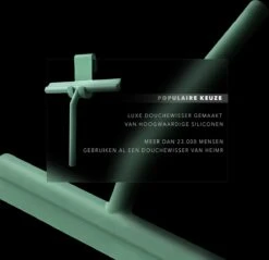 Douchewisser Groen Met Ophangsysteem- Badkamer Accessoires- Raamwisser- Trekker Douche- Silicone- 21cm X 16cm -Woonwinkel 1200x1161 6