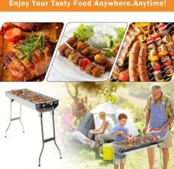 Uten - Houtskoolbarbecue - Opvouwbare Barbecue - Houtskoolbarbecues - Draagbare Camping Barbecue - 430 Roestvrij Staal Grill BBQ - 5-10 Persoon Tuin Buitenfeest - Zilver 14 Uten - Houtskoolbarbecue - Opvouwbare Barbecue - Houtskoolbarbecues - Draagbare Camping Barbecue - 430 Roestvrij Staal Grill BBQ - 5-10 Persoon Tuin Buitenfeest - Zilver -Woonwinkel 1200x1162 17