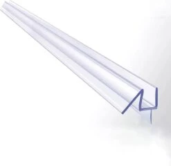 Minismus Douchedeurafdichting Met Waterkering (2 Strips Van 1 Meter, Makkelijk Inkortbaar) - Waterstopper Geschikt Voor Glas Van 6 Tot 8 Mm - Douchedorpel - Lekstrip Voor Horizontale Bevestiging -Woonwinkel 1200x1164 7