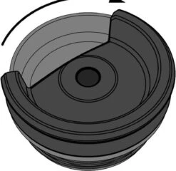 Stanley The NeverLeak™ Travel Mug 0,35L NEW - Thermosfles - Matt Black -Woonwinkel 1200x1167 4