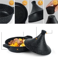 Aluminium Tajine Agadir XL 32 Cm- Geschikt Ook Voor Inductie -Woonwinkel 1200x1172 5