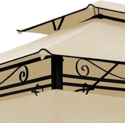 El Jardin - Partytent - 4x3 - Waterdicht Dak - Wanden - Beige Paviljoen -Woonwinkel 1200x1176 2