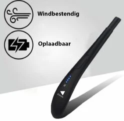 Oplaadbare Lange Elektrische Aansteker - Zwart - Duurzame Plasma Aansteker - Inclusief Cadeauverpakking - BBQ - Kaarsen -Woonwinkel 1200x1178 1