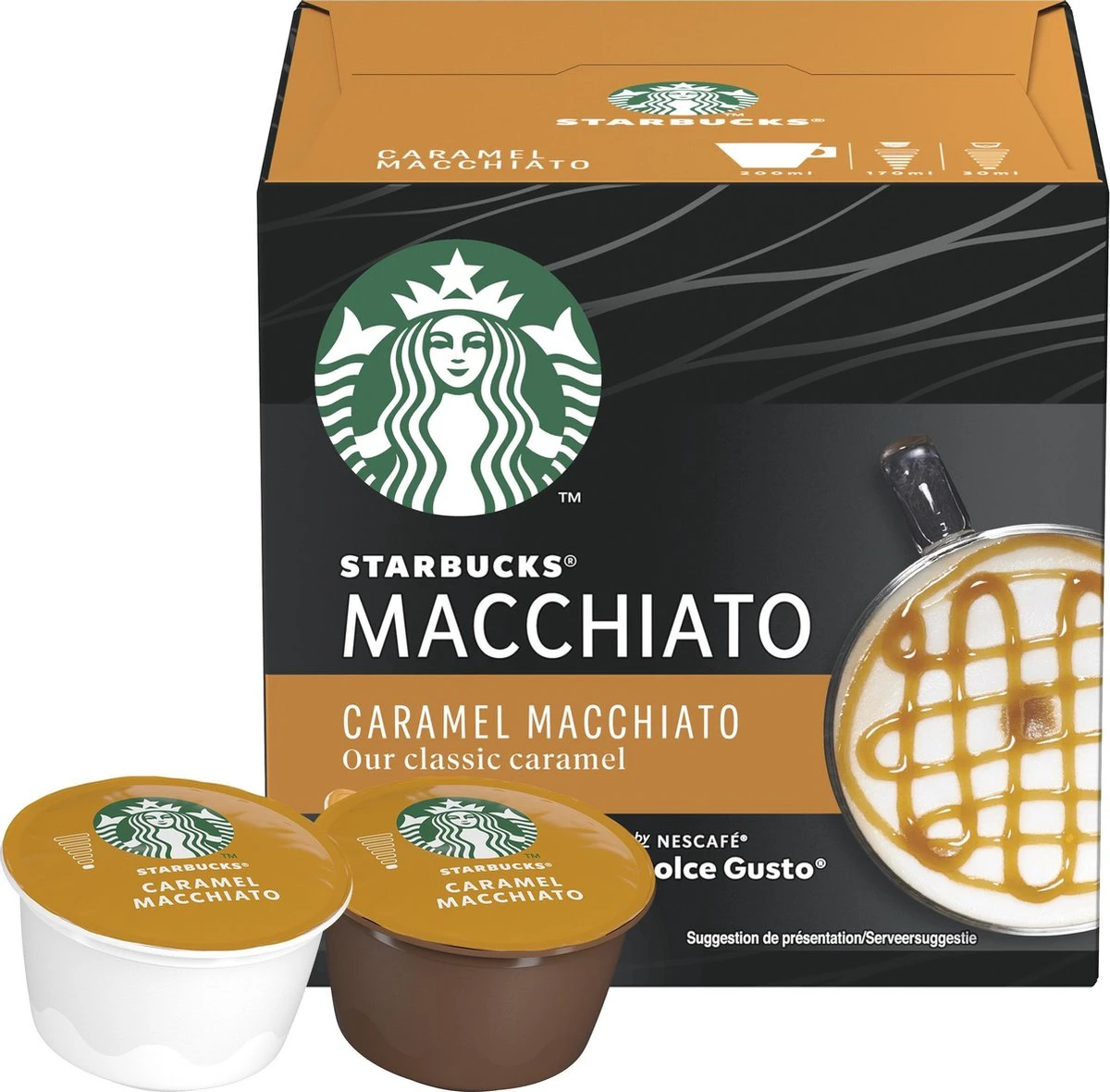 Starbucks By Dolce Gusto Caramel Macchiato Capsules - 36 Koffiecups 4 Starbucks By Dolce Gusto Caramel Macchiato Capsules - 36 Koffiecups - Afbeelding 2