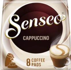 Senseo Cappuccino Koffiepads - 2/9 Intensiteit - 10 X 8 Pads -Woonwinkel 1200x1181 3
