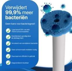RevoBrush 28x Ocean Breeze Foaming Pads Navulling - WC Borstel Met Houder Vrijstaand -Woonwinkel 1200x1184