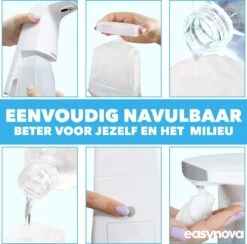 Automatische Foam Dispenser - Schuim - Zeep - Zeepdispenser - Hygiëne - Infrarood Sensor - Schuimzeep Dispenser - Zeeppompje - Elektrische Zeep Dispenser - Dettol Mousse -Woonwinkel 1200x1185 7
