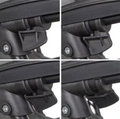 Springos Tuinstoel | Ligstoel | Opvouwbaar | Verstelbaar | Ergonomische Hoofdsteun | Bruin / Zwart -Woonwinkel 1200x1187 1