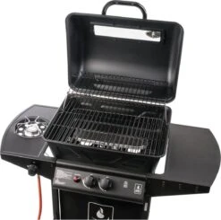 Halifax Gasbarbecue 5,5 KW - Buitenkeuken Met Lavasteen Grillplaat En Gaspit - 100x98 Cm -Woonwinkel 1200x1192 8
