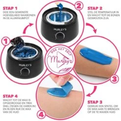 MURLEY'S Wax Apparaat Ontharen Set 500 Gram Waxbonen, Pre En Afterspray (2x 60ml) En 30 Houten Spatels Voor Lichaam En Gezicht -Woonwinkel 1200x1196 11