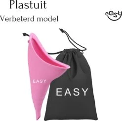 Plastuit - Plastuitje - Herbruikbaar - Verbeterd Model - Urinaal - Siliconen - Plastuit Voor Vrouwen