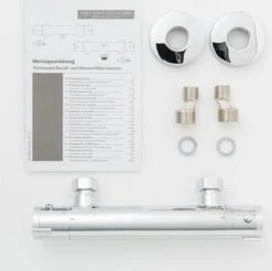 SCHÜTTE London Thermostatische Douchekraan - Hartafstand 120 Mm - Chroom -Woonwinkel 1200x1197 30