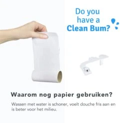 Clean Bum® Elegance Plus Bidet WC- Dubbele Sproeikop - Easy Fit Systeem 17 Clean Bum® Elegance Plus Bidet WC- Dubbele Sproeikop - Easy Fit Systeem -Woonwinkel 1200x1198 69