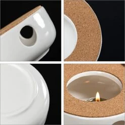 ConBlom Keramische Theepot, Warmer, Theewarmer, Koffiewarmer, Stoofje, Met Kurk-stoofje, Theepot Basis, Theefornuis, Melkwarmer Voor Thuis, Café, Theemelk (zonder Kaars En Theepot) 13 ConBlom Keramische Theepot, Warmer, Theewarmer, Koffiewarmer, Stoofje, Met Kurk-stoofje, Theepot Basis, Theefornuis, Melkwarmer Voor Thuis, Café, Theemelk (zonder Kaars En Theepot) -Woonwinkel 1200x1199 22