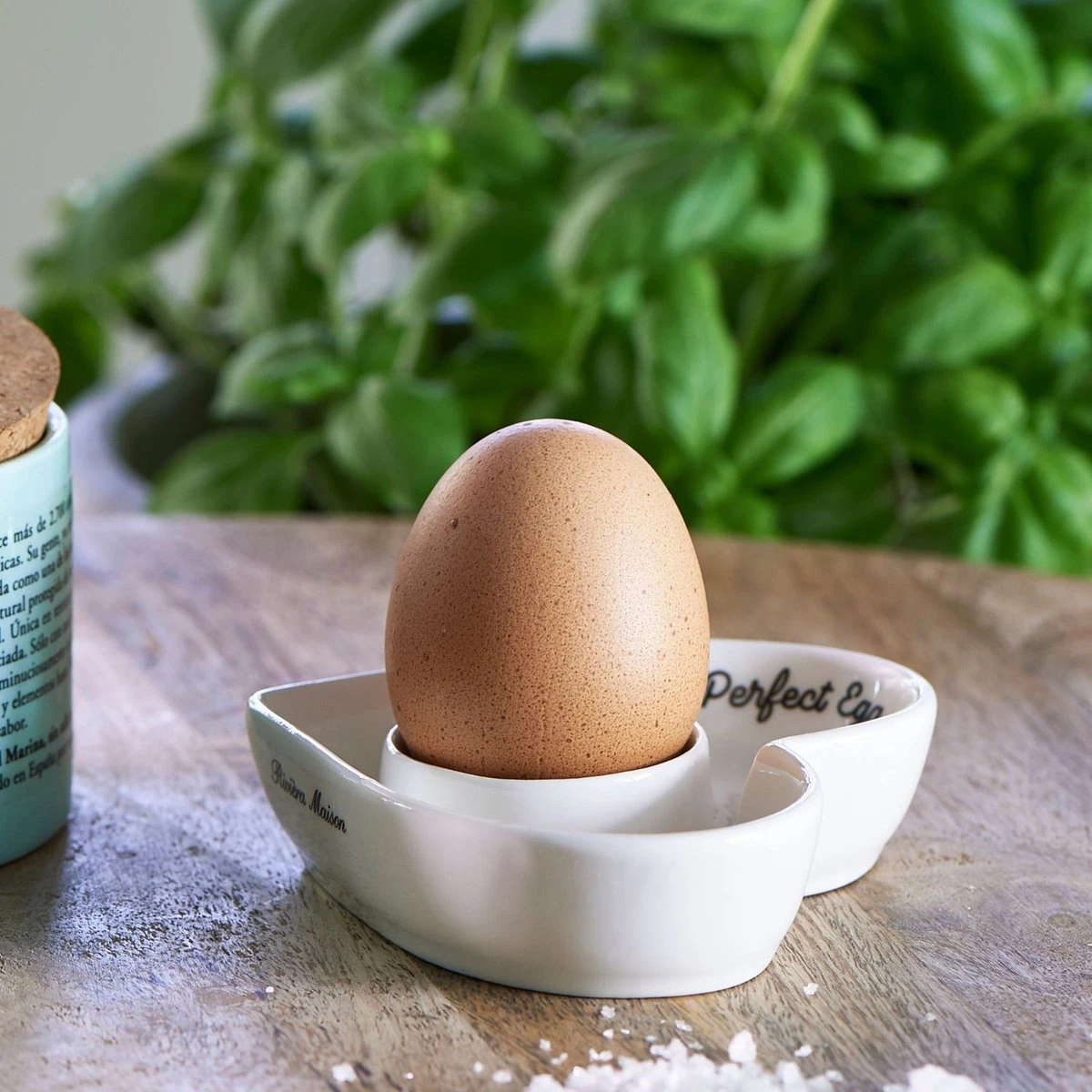 Riviera Maison Eierdop Set Van 2 - The Perfect Heart Egg Cup - Porselein 6 Riviera Maison Eierdop Set Van 2 - The Perfect Heart Egg Cup - Porselein - Afbeelding 4