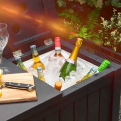 BluMill BBQ Tafel - Inclusief Koelvak 80 Liter - Op Wieltjes - Met Flessenopener - 102 X 46 X 86,5 Cm -Woonwinkel 1200x1200 1016