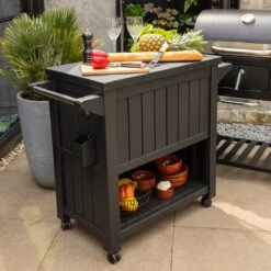 BluMill BBQ Tafel - Inclusief Koelvak 80 Liter - Op Wieltjes - Met Flessenopener - 102 X 46 X 86,5 Cm -Woonwinkel 1200x1200 1019