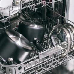 BK Flow Cool Black Glas Kookpannenset - 4-delig - Zwart - Glazen Deksel - Veilig Afgietsysteem - Inductie -Woonwinkel 1200x1200 1024