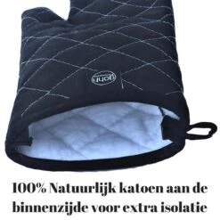 Gohh 2 Canvas Ovenhandschoenen Ovenwanten Zwart - 33 Cm (tot 300 Graden) 12 Gohh 2 Canvas Ovenhandschoenen Ovenwanten Zwart - 33 Cm (tot 300 Graden) -Woonwinkel 1200x1200 1033
