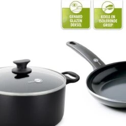 GreenPan Cambridge Koekenpan 26cm - Zwart - Inductie - PFAS-vrij -Woonwinkel 1200x1200 1037