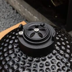 BluMill Kamado BBQ Egg - Kamado 13 Inch - Incl. Vlees Thermometer - Houtskoolbarbecues - Zwart - Ø 27cm -Woonwinkel 1200x1200 1142