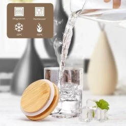 Quality Needz - Voorraadpotten - Glazen Potjes Met Deksel - 250 ML - 10 Delige Set - BPA-vrij - Gratis Pen & Herschrijfbare Stickers - Snoeppot -Woonwinkel 1200x1200 115