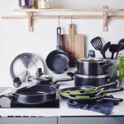 GreenPan Memphis Pannenset - 20-delig - Zwart - Inductie - PFAS-vrij 14 GreenPan Memphis Pannenset - 20-delig - Zwart - Inductie - PFAS-vrij -Woonwinkel 1200x1200 1152