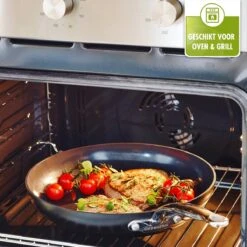 GreenPan Barcelona Infinity Pro Hapjespan Met Deksel 30cm - Zwart - Inductie - PFAS-vrij -Woonwinkel 1200x1200 1159