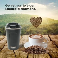 LaCardia Koffiebeker To Go Premium Zwart – Thermosbeker – Theebeker – 380ML – Herbruikbaar 19 LaCardia Koffiebeker To Go Premium Zwart – Thermosbeker – Theebeker – 380ML – Herbruikbaar -Woonwinkel 1200x1200 1235