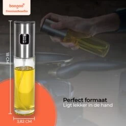 BooGoo® - RVS Olijfolie Sprayer Extreme Deluxe - Olijfolie Fles Verstuiver Voor Keuken - Oliespray - Oliefles - BBQ Accesoires - Olie Pomp Bakspray - Cooking Spray 25 BooGoo® - RVS Olijfolie Sprayer Extreme Deluxe - Olijfolie Fles Verstuiver Voor Keuken - Oliespray - Oliefles - BBQ Accesoires - Olie Pomp Bakspray - Cooking Spray -Woonwinkel 1200x1200 1268