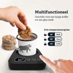 Shutterlight Verwarmde Onderzetter – Tot 85°C – 9 Standen – Timer – Warmhoudplaat Voor Mok Thee & Koffie – Mug Heating Plate – Cup Warmer -Woonwinkel 1200x1200 1326