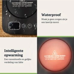 Shutterlight Verwarmde Onderzetter – Tot 85°C – 9 Standen – Timer – Warmhoudplaat Voor Mok Thee & Koffie – Mug Heating Plate – Cup Warmer -Woonwinkel 1200x1200 1328