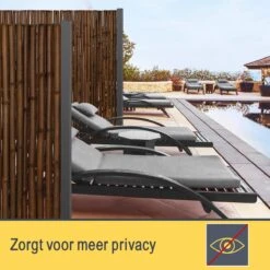 Sol Royal B23 – Premium Bamboe Tuinscherm 100x250cm Donkerbruin – Geharde Bamboestokken Ø 2-3cm – Weerbestendige Balkonscherm -Woonwinkel 1200x1200 133