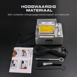 Lopup® Elektrische Sigarettenmaker - Sigarettenmakers - Sigaretten Maker Electrisch - Hulzenstopper - Sigaretten - Exclusieve NL Handleiding - Zilver -Woonwinkel 1200x1200 1385