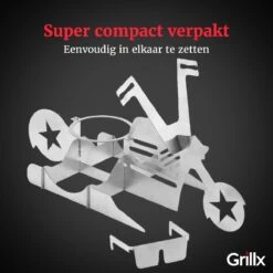 GrillX Beer Can Chicken Houder - Kiphouder Motorcycle - BBQ Accesoires - Bierkip - Barbeque Gereedschap - Chicken Sitter -Woonwinkel 1200x1200 1410